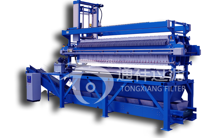 1250型自动清洗隔膜压滤机