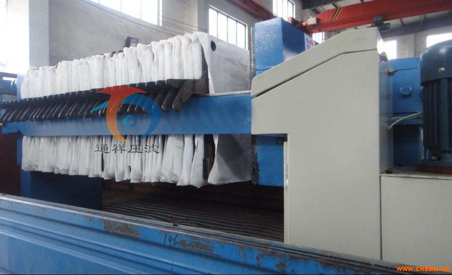 1000型号铸铁板框压滤机