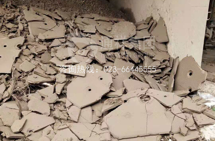 沙石场压滤机 滤饼